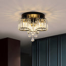 Modern Black Hallway Flush Ceiling Lights