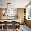 Multi-Head Birdie Designer Long Crystal Island Lamps
