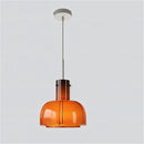 Minimalism Glass Flower Shape Pendant Light