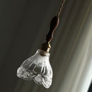Vintage Small Glass Pendant Lighting For Bedroom