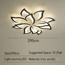 Art Deco LED Ceiling Light For Hallway