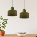 Simple Bauhaus Glass Conservatory Area Pendant Light