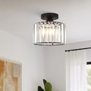 Modern Black Hallway Flush Ceiling Lights