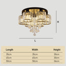 Modern Bedroom Ceiling Lights Crystal Ceiling Lamp