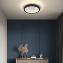 Set of 2 Black LED Hallway Ceiling Lights