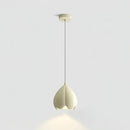 French Style Creamy Hanging Lamp Rustic Nature-Inspired Design Pendant Light