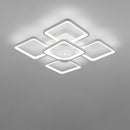 Modern Geometric Square LED Ceiling Lights for Office Bedroom