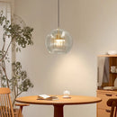 Nordic Modern Bedroom Spherical Glass Pendant Lights