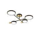 Minimalist Modern Creative Ring Ceiling Lights for Bedroom