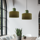 Simple Bauhaus Glass Conservatory Area Pendant Light