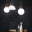 Glass Globe Splendor Pendant Light