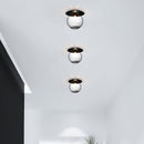 Modern Hallway Glass Ceiling Lights
