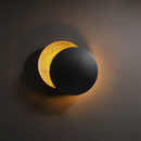 Modern Creative Round Circle Rotating Wall Light