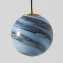 Creative Planet Glass Pendant Light For Bedroom