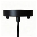 Minimalist Style Black Glass Pendant Light