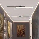 Exterior stripe led lights for house