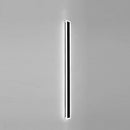 Set of 2 Modern IP65 Slim Black LED Outdoor Strip Wall Light