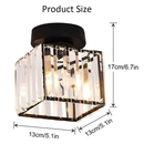 Modern minimalist Crystal Lights