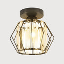 Geometric Crystal Ceiling Lights For Dining Room