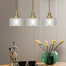 Vintage Glass Pendant Light For Kitchen