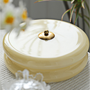 Art Deco Simple Cream Cake Ceiling Light