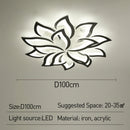 Art Deco LED Ceiling Light For Hallway