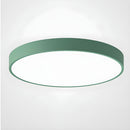 Minimalist Colorful Energy Efficient Flush Mount LED Ceiling Light