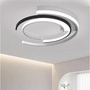 Minimalist black round flush ceiling lights for Living room Bedroom Hallway