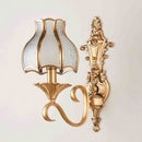 Vintage Gold Luxury Wall Sconce Light For Living Room