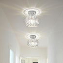 Set of 2 Simple Luxury Glass Hallway Ceiling Light