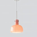 Minimalism Glass Flower Shape Pendant Light