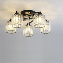 Modern Black Hallway Flush Ceiling Lights