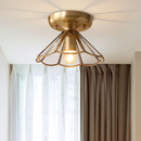 Glass Brass Ceiling Lights