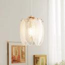 French Feather Glass Pendant Lights