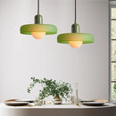 Bauhaus Modern Art Decor Colorful Glass Ceiling Pendant Light
