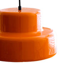 Bauhaus Vintage Orange Pendant Light For Dining Room