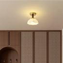 Modern White Wood Hallway Ceiling Lighting