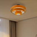 Mid-Century Iron Ceiling Lights