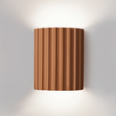 Modern Half-Circle Resin Wall Sconce For Living Room