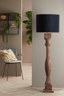 Floor lamp 23x23x125 cm ROBBIA wood dark brown