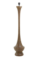 Floor lamp 30x130 cm NICOLO wood matt brown