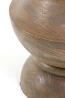 Floor lamp 30x130 cm NICOLO wood matt brown