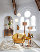 Floor lamp 25x135 cm JOVANY wood oil brown