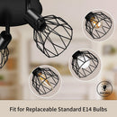 Industrial Adjustable Black Spotlight Ceiling Lights