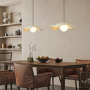 Modern Style Hat Shade Wabi-Sabi Pendant Light