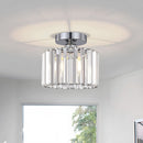 Luxury Crystal Semi-flush Mount Ceiling Light