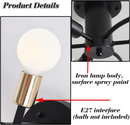 Light Luxury Multi-Head Living Room Ceiling Light