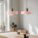 Colorful Bauhaus Glass Kitchen Island Ceiling Pendant Light