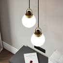 Glass Globe Splendor Pendant Light