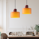 Simple Bauhaus Glass Conservatory Area Pendant Light